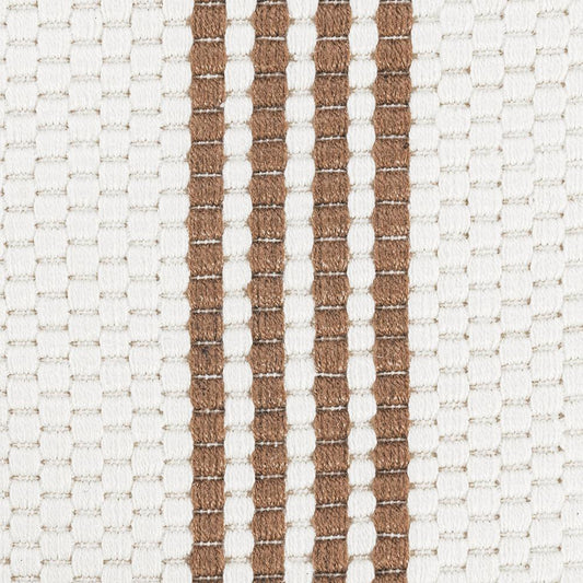 Villa by Classic Home - Sorrento 5x8 Handwoven Performance Stripe Ivory Fabric Area Rug - Ivory - 30132494 veiw 2