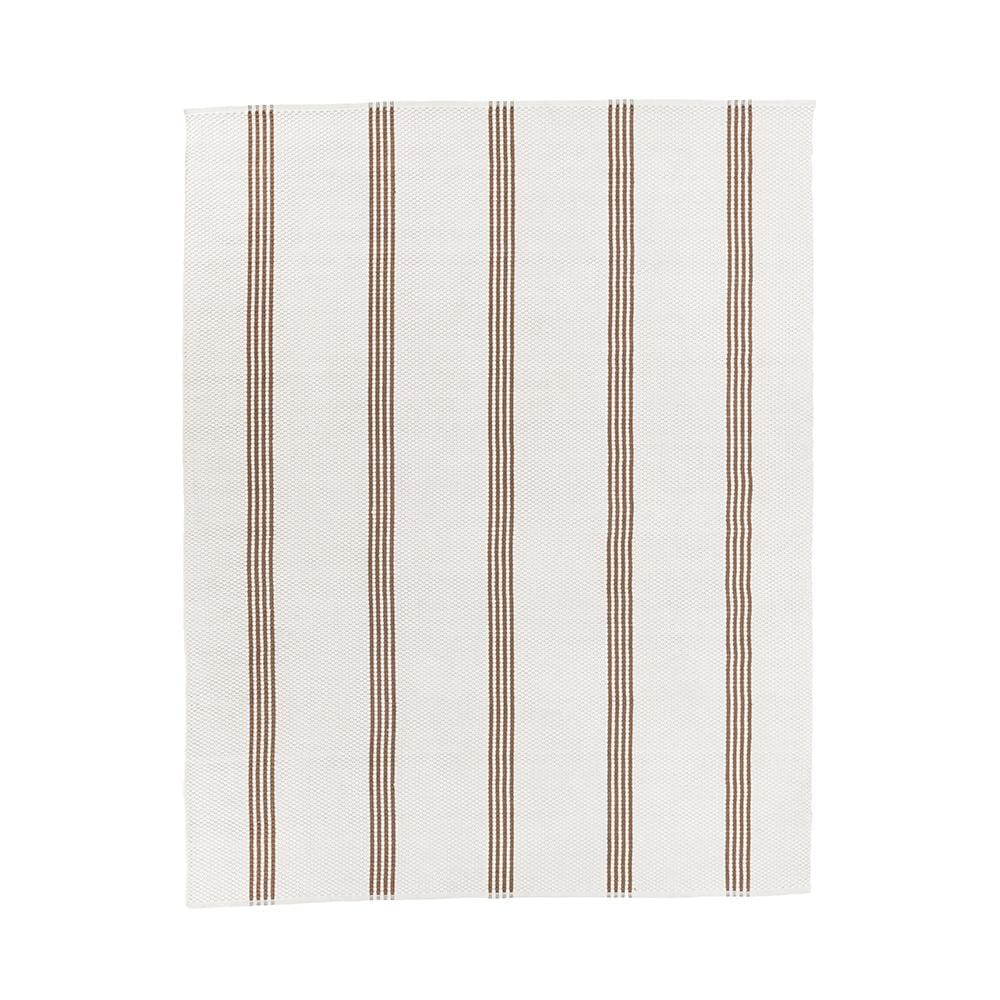 Villa by Classic Home - Sorrento 9x12 Handwoven Performance Stripe Ivory Fabric Area Rug - Ivory - 30132496 veiw 1