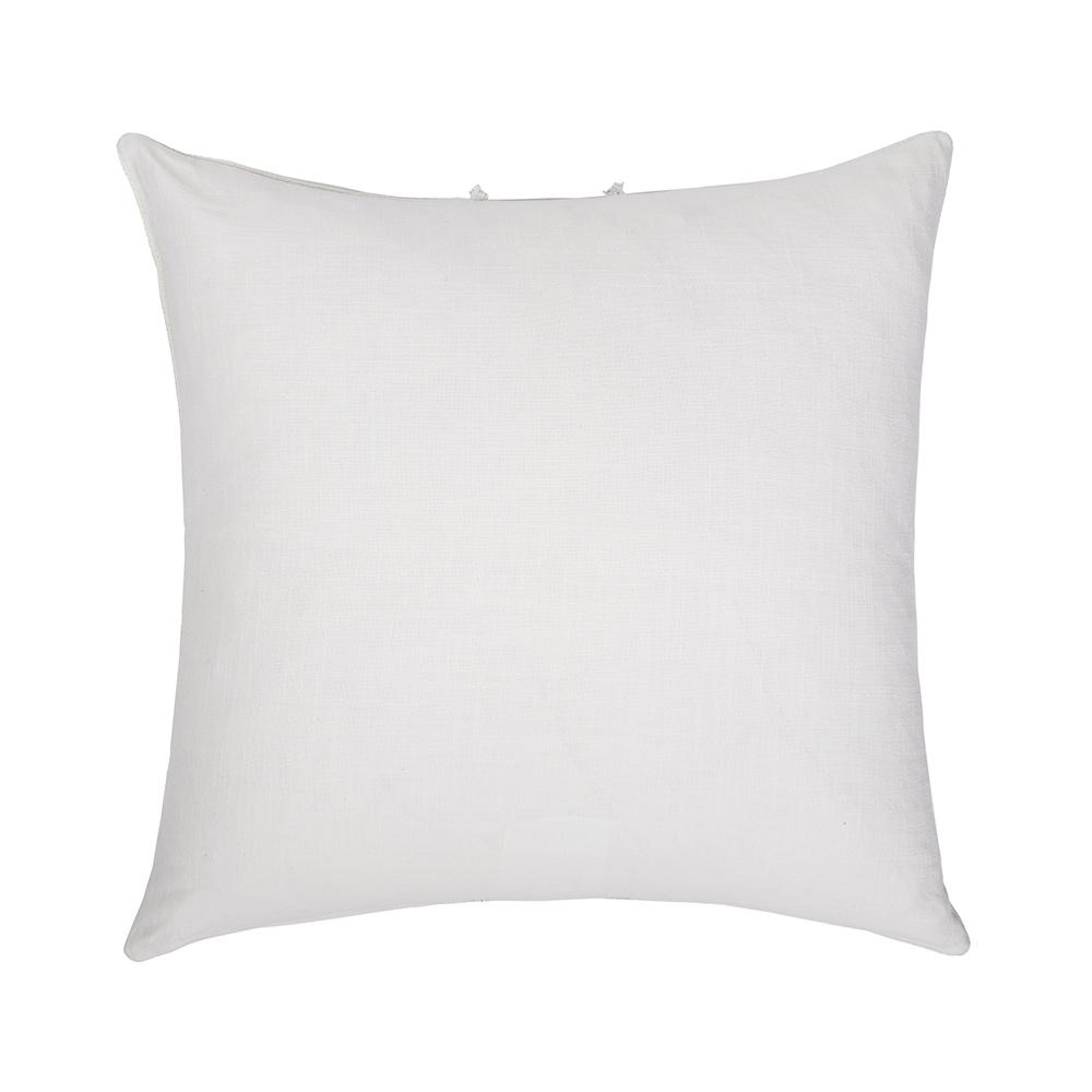 Villa by Classic Home - Steam 26x26 Linen Blend Fabric Throw Pillow - Ivory - Dumont - V300042 veiw 2