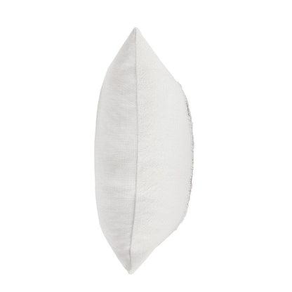 Villa by Classic Home - Steam 26x26 Linen Blend Fabric Throw Pillow - Ivory - Dumont - V300042 veiw 3