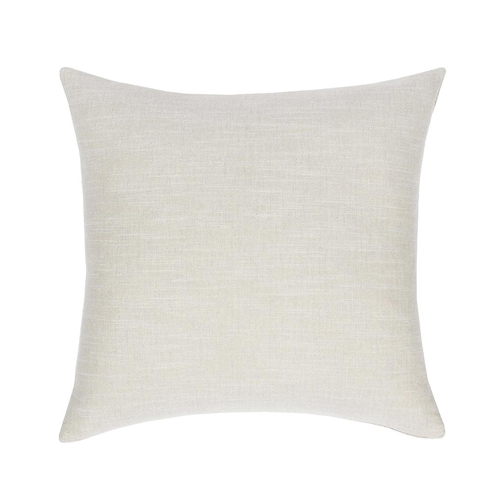 Villa by Classic Home - Steam 26x26 Linen Blend Fabric Throw Pillow - Natural-Kona Brown - V300041 veiw 2