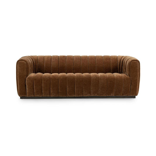 Classic Home  - Vanty Upholstered Fabric Sofa - Bronze - 53051756 veiw 1