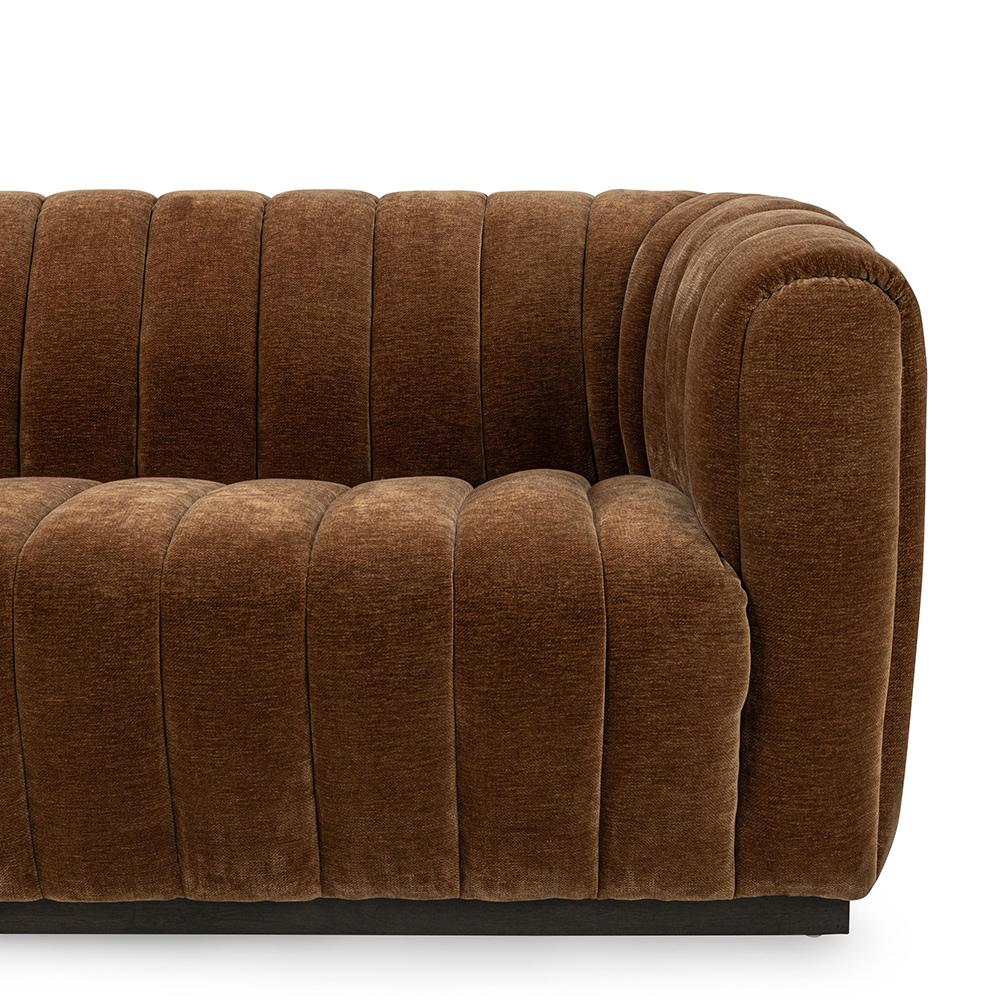 Classic Home  - Vanty Upholstered Fabric Sofa - Bronze - 53051756 veiw 5
