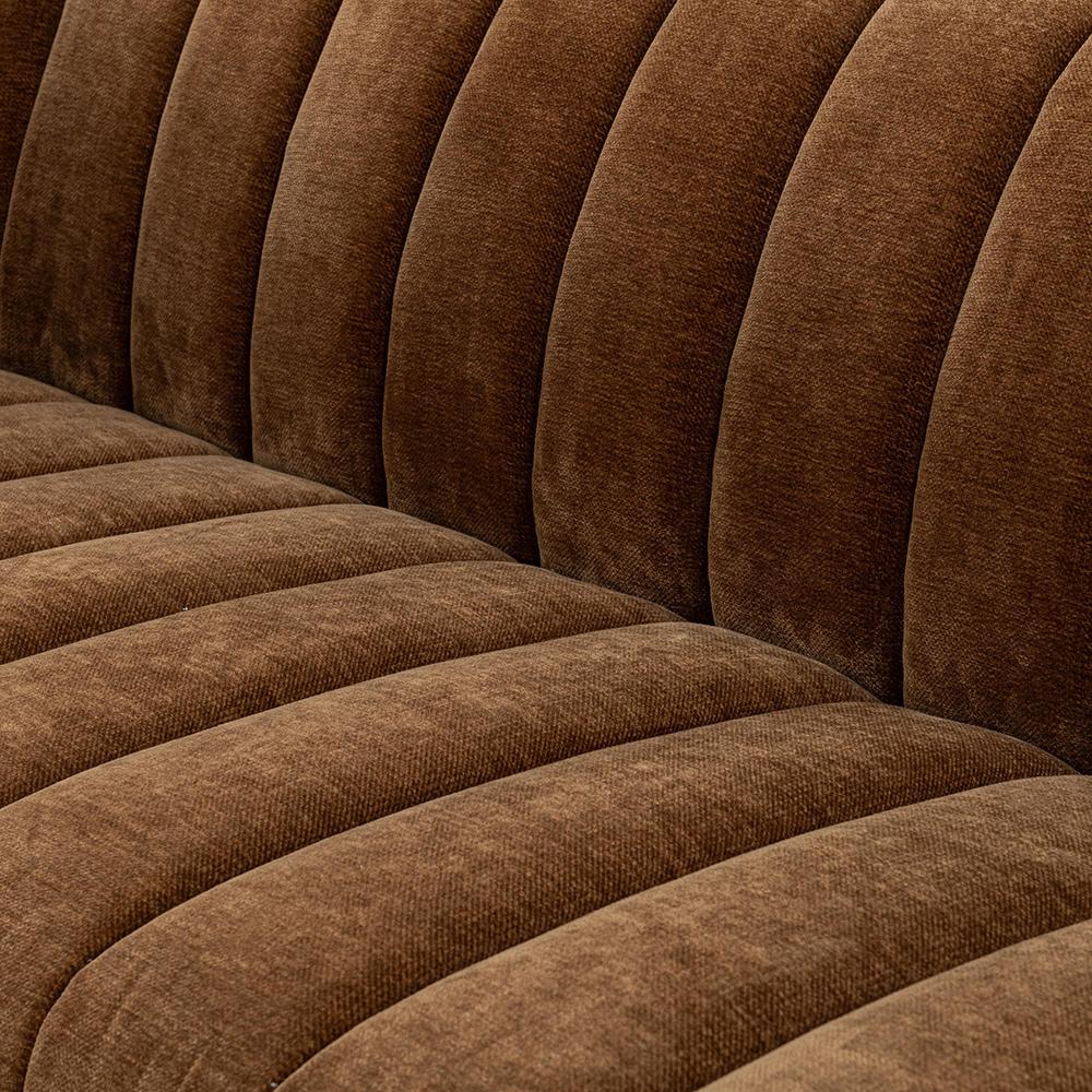 Classic Home  - Vanty Upholstered Fabric Sofa - Bronze - 53051756 veiw 6