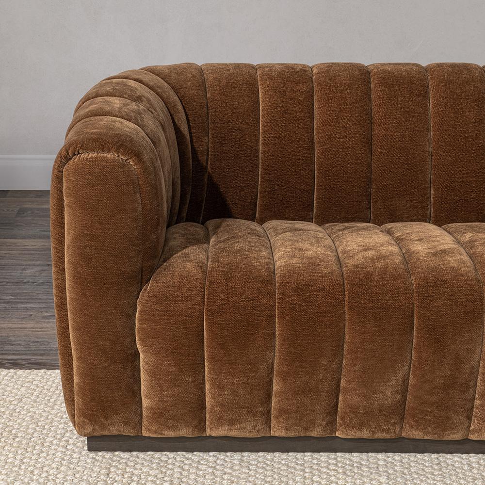 Classic Home  - Vanty Upholstered Fabric Sofa - Bronze - 53051756 veiw 8