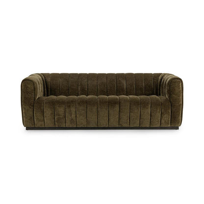 Classic Home  - Vanty Upholstered Fabric Sofa - Olive Green - 53051755 veiw 2