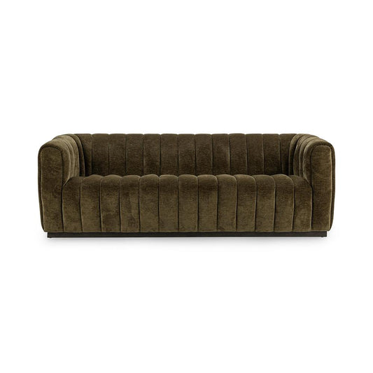 Classic Home  - Vanty Upholstered Fabric Sofa - Olive Green - 53051755 veiw 2