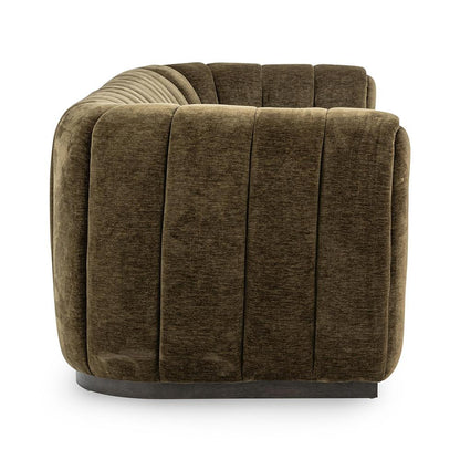 Classic Home  - Vanty Upholstered Fabric Sofa - Olive Green - 53051755 veiw 3