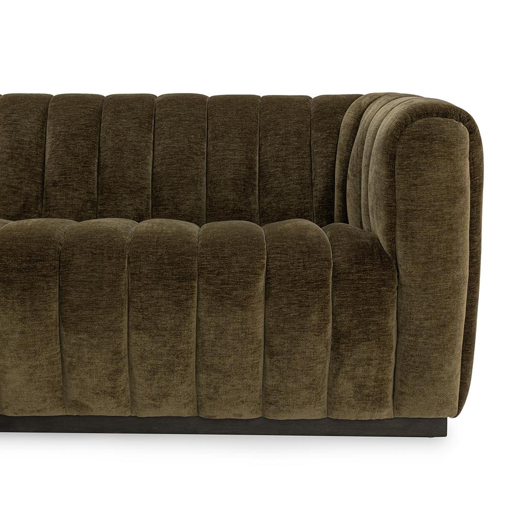 Classic Home  - Vanty Upholstered Fabric Sofa - Olive Green - 53051755 veiw 6