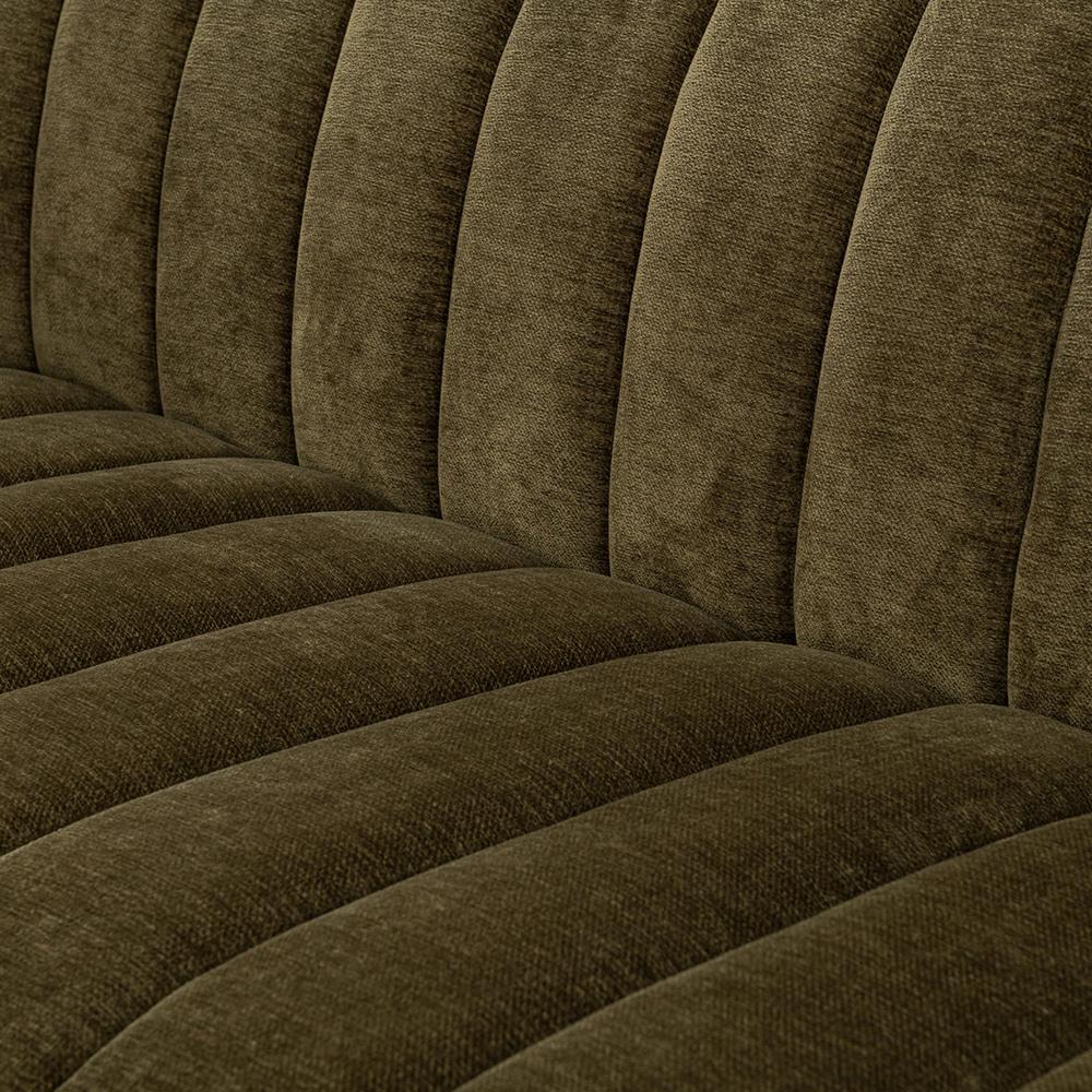 Classic Home  - Vanty Upholstered Fabric Sofa - Olive Green - 53051755 veiw 8