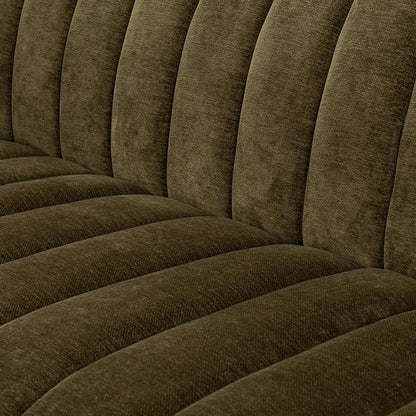 Classic Home  - Vanty Upholstered Fabric Sofa - Olive Green - 53051755 veiw 8