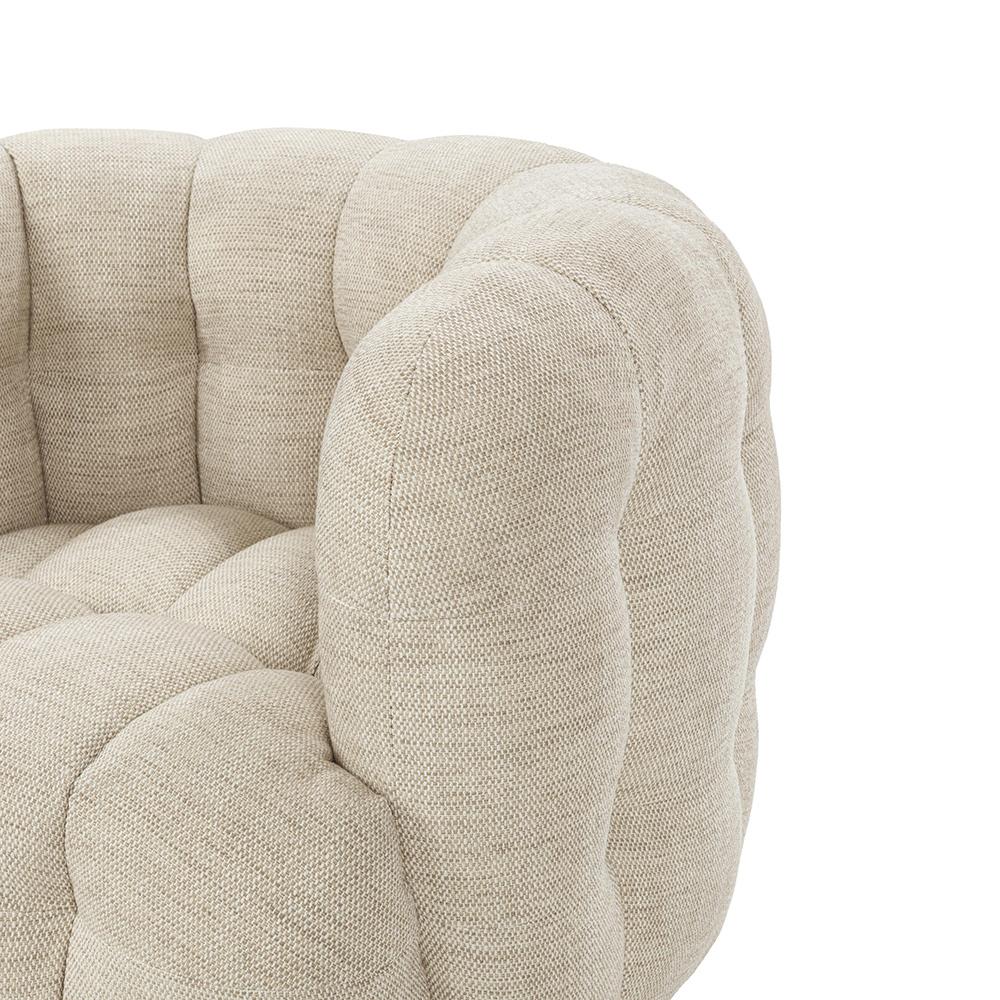 Classic Home  - Walter Upholstered Fabric Swivel Accent Chair - Beige - 53051775 veiw 6