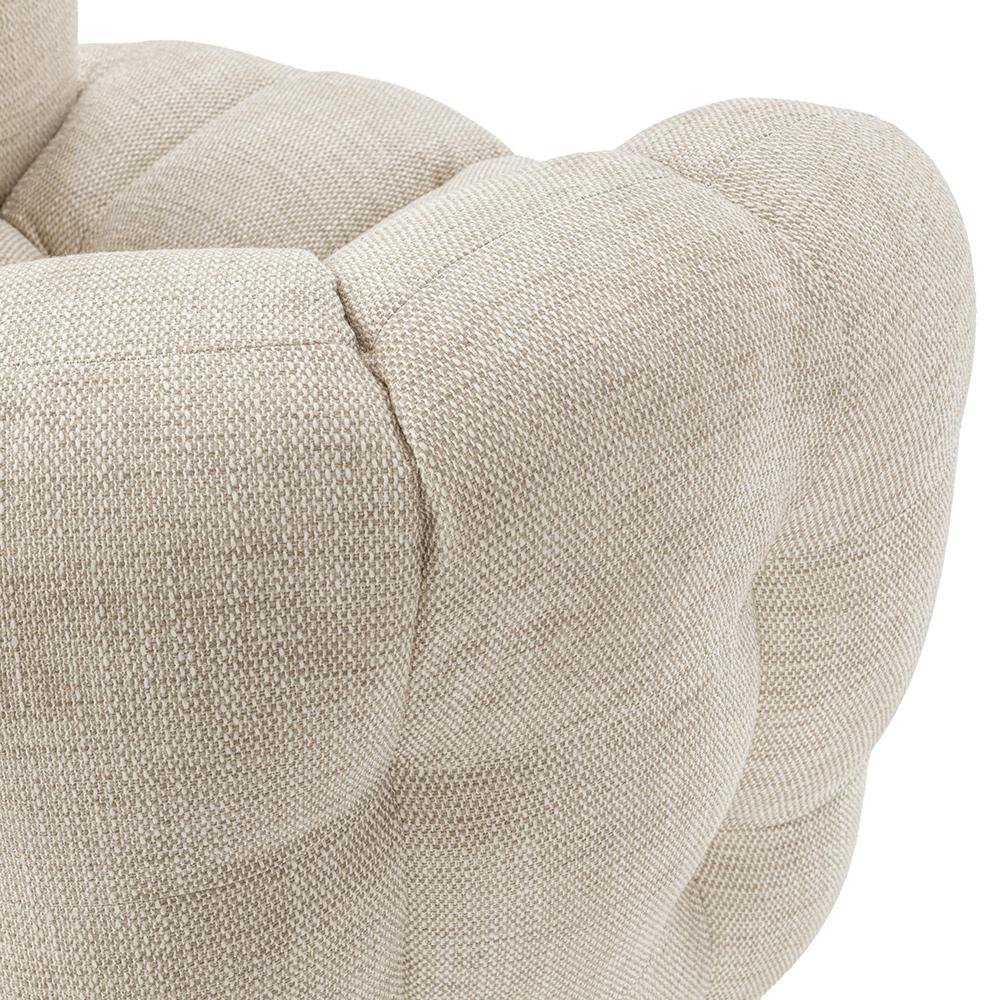 Classic Home  - Walter Upholstered Fabric Swivel Accent Chair - Beige - 53051775 veiw 7
