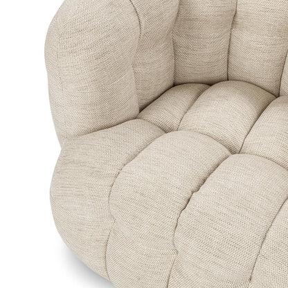 Classic Home  - Walter Upholstered Fabric Swivel Accent Chair - Beige - 53051775 veiw 8