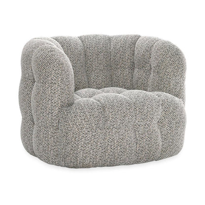 Classic Home  - Walter Upholstered Fabric Swivel Accent Chair - Gray - 53051706 veiw 1