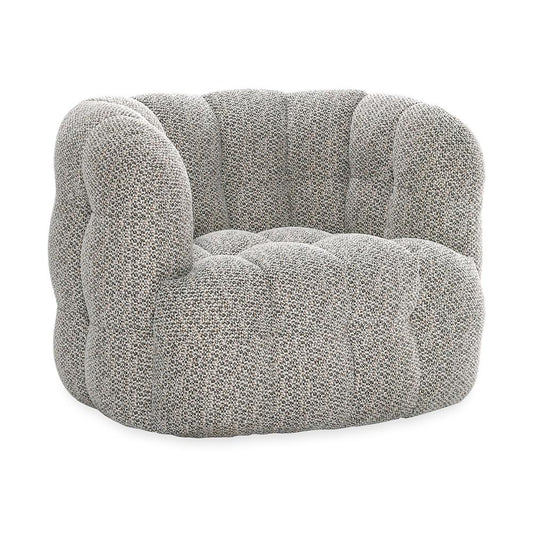 Classic Home  - Walter Upholstered Fabric Swivel Accent Chair - Gray - 53051706 veiw 1