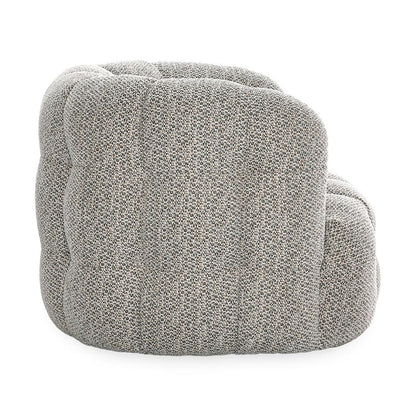Classic Home  - Walter Upholstered Fabric Swivel Accent Chair - Gray - 53051706 veiw 3