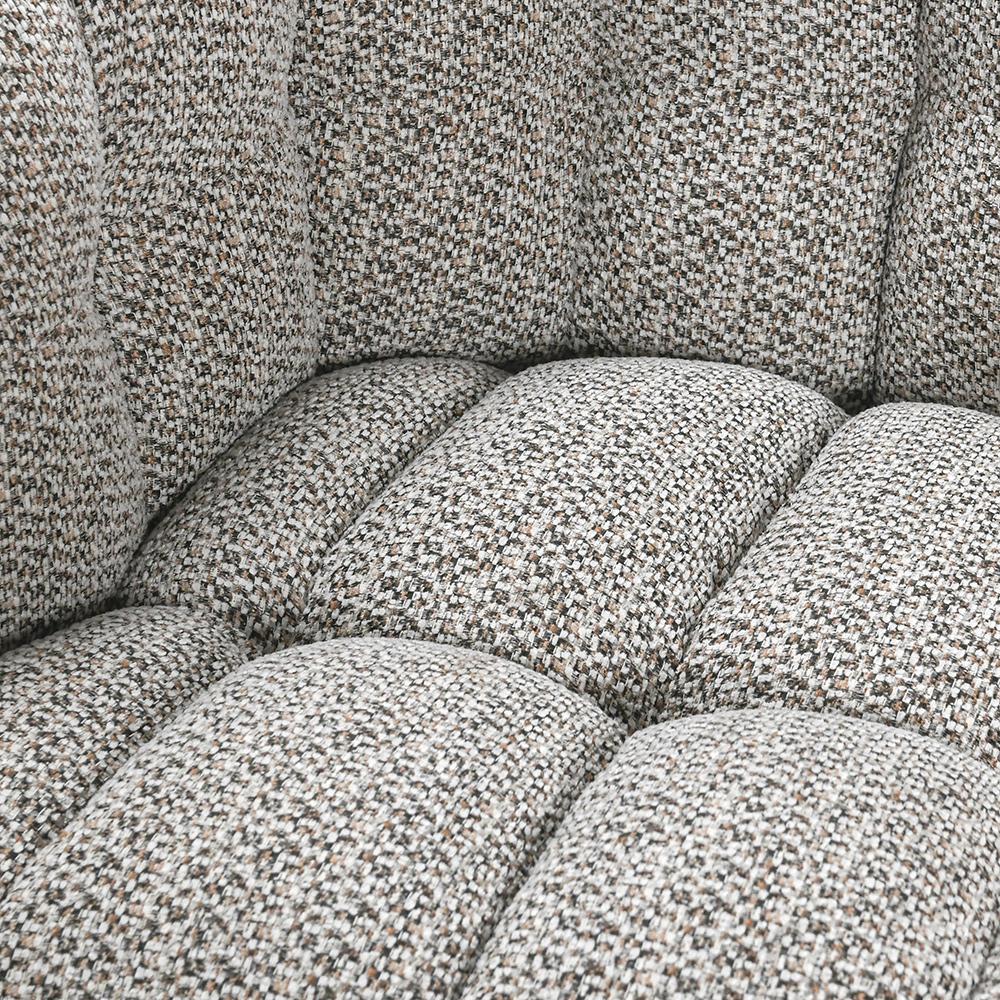 Classic Home  - Walter Upholstered Fabric Swivel Accent Chair - Gray - 53051706 veiw 5