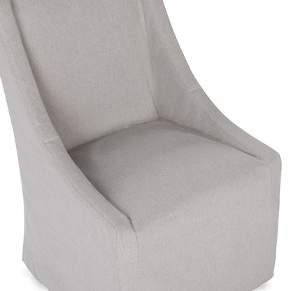Classic Home  - Warwick Upholstered Rolling Dining Chair - Sandy Tan - 53051734 veiw 5