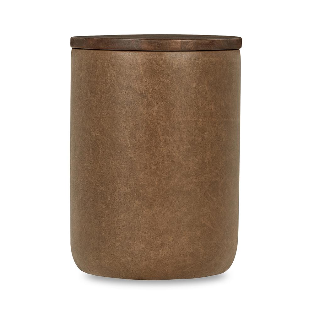Classic Home  - Andra Mango Wood Accent End Table - Chestnut - 51012039 veiw 1