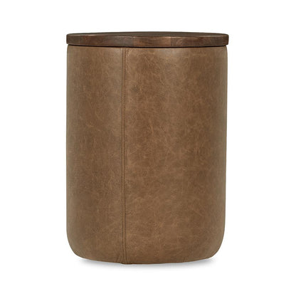 Classic Home  - Andra Mango Wood Accent End Table - Chestnut - 51012039 veiw 2