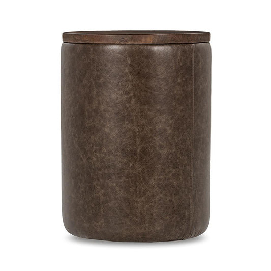 Classic Home  - Andra Mango Wood Accent End Table - Cocoa Brown - 51012038 veiw 1