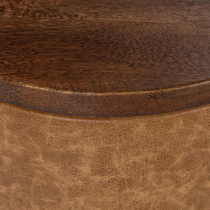 Classic Home  - Andra Mango Wood Accent End Table - Tan - 51012040 veiw 5
