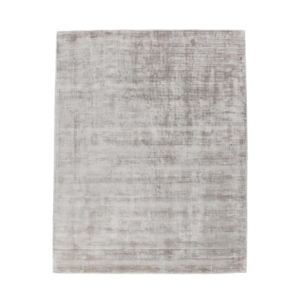 Villa by Classic Home - Berlin 10x14 Distressed Handwoven Fabric Area Accent Rug in Dove Gray - 30026248 veiw 1