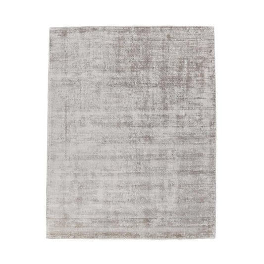 Villa by Classic Home - Berlin 10x14 Distressed Handwoven Fabric Area Accent Rug in Dove Gray - 30026248 veiw 1