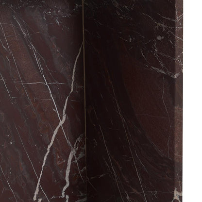 Classic Home  - Bexly Marble End Table - Red - 51012030 veiw 7