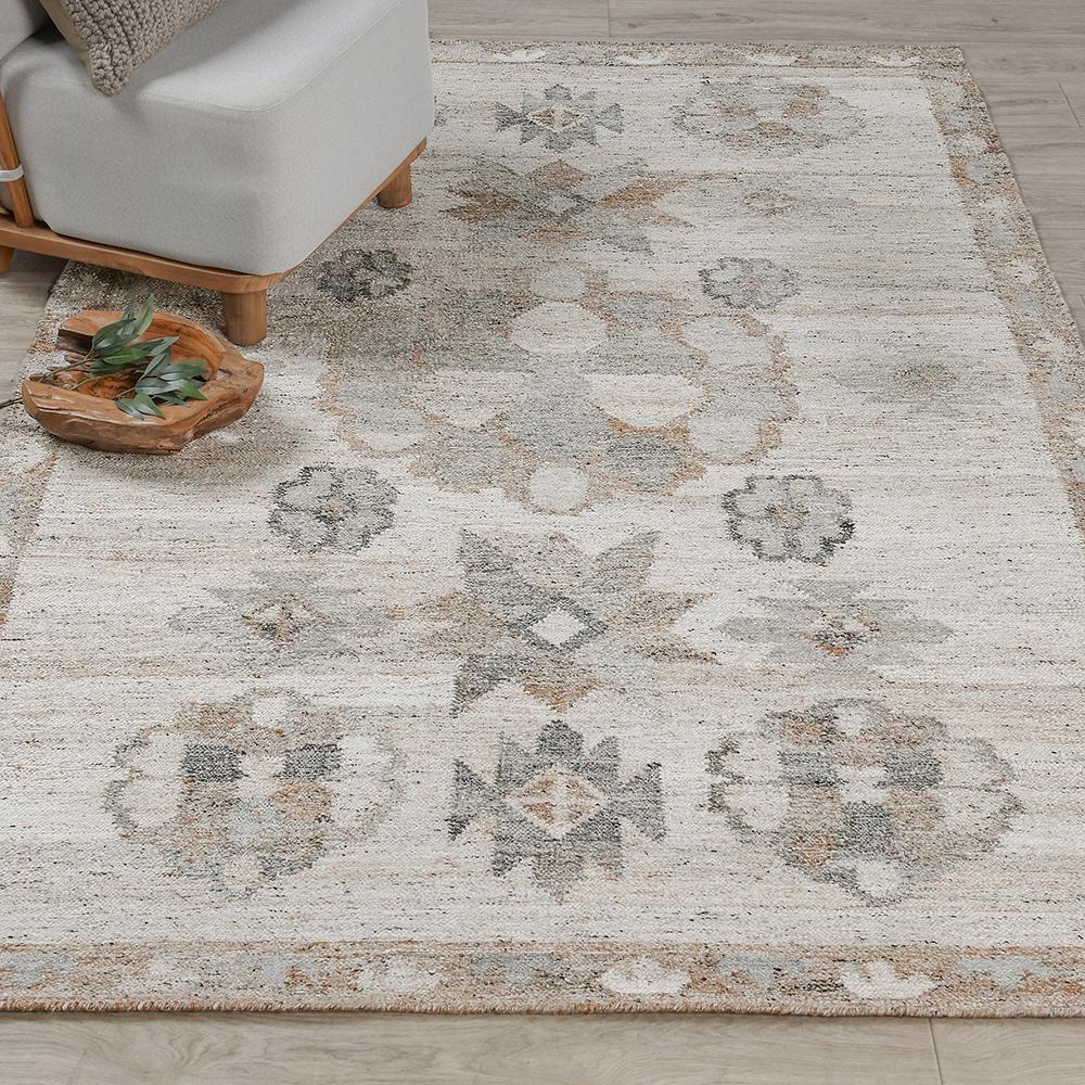 Villa by Classic Home - Ardeth 5x8 Handwoven Multi-Color Fabric Performance Area Accent Rug  - Multi-Color  - 30132424 veiw 5