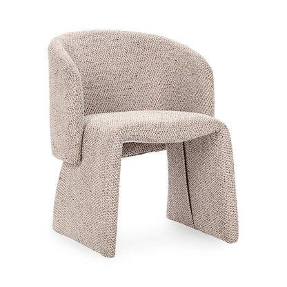 Classic Home  - Halstead Upholstered Fabric Dining Chair - Gold - 53051770 veiw 1