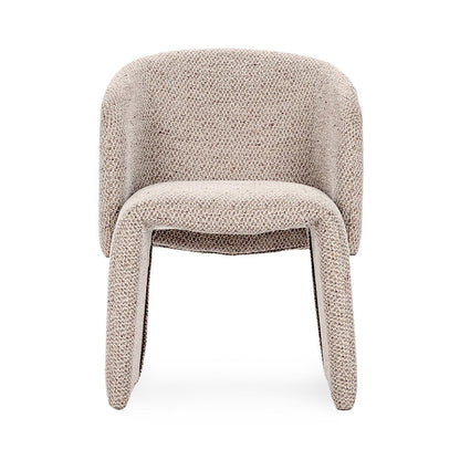 Classic Home  - Halstead Upholstered Fabric Dining Chair - Gold - 53051770 veiw 2