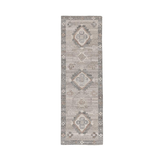 Villa by Classic Home - Lukens 2.6x8 Handwoven Multi-Color Fabric Performance Rug Runner  - Multi-Color  - 30132413 veiw 1