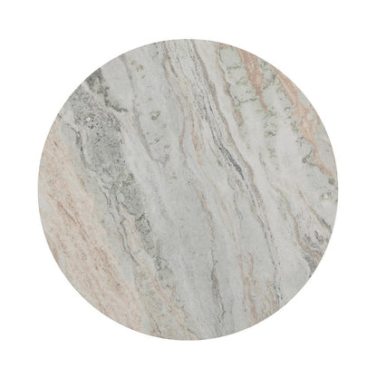 Classic Home  - Reilly Marble End Table - Gray - 51012025 veiw 4