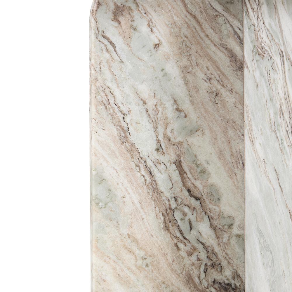 Classic Home  - Reilly Marble End Table - Gray - 51012025 veiw 6