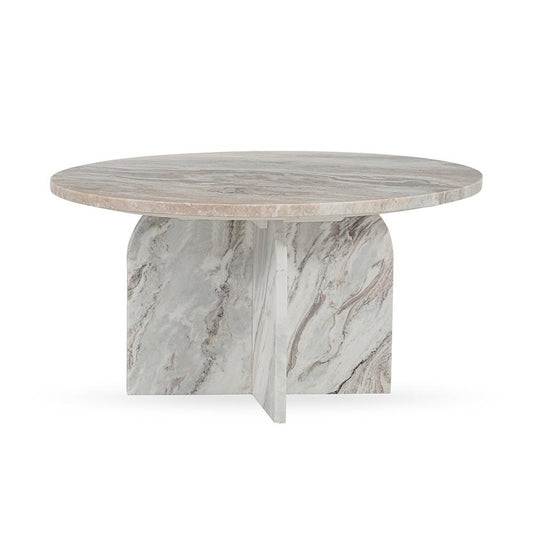 Classic Home  - Reilly Marble Coffee Table - Gray - 51012028 veiw 1