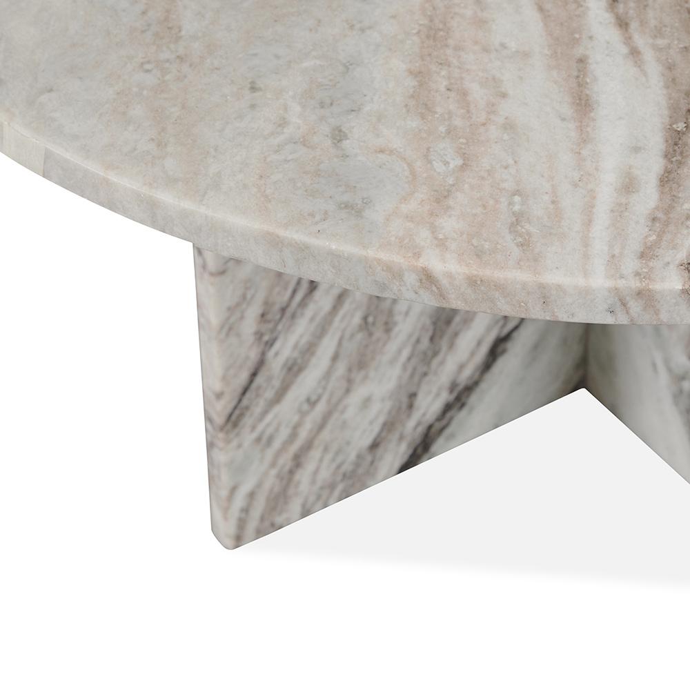 Classic Home  - Reilly Marble Coffee Table - Gray - 51012028 veiw 5