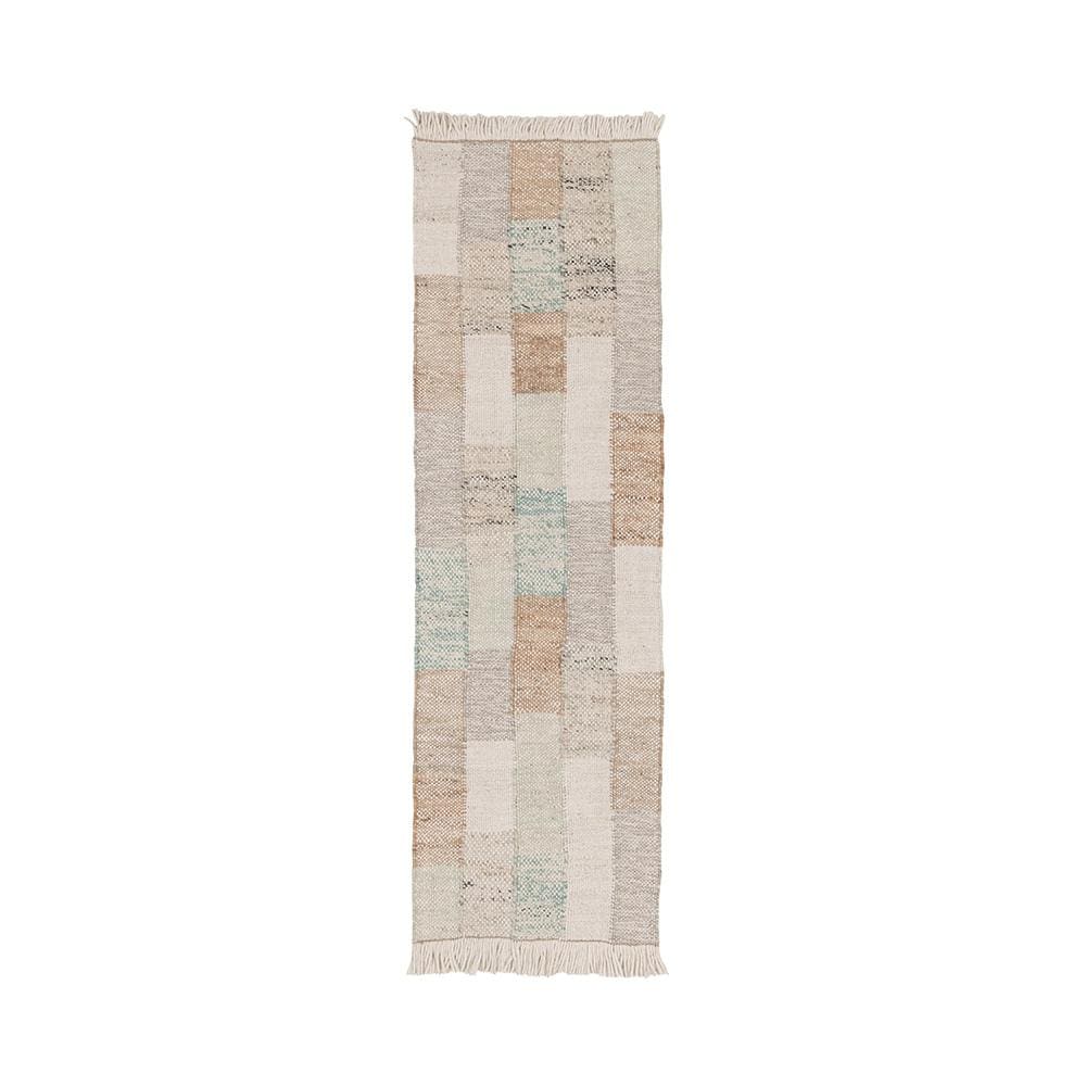 Villa by Classic Home - Ritsa 2.6x8 Handwoven Jute Blend Fabric Multi-Color Accent Rug Runner - Multi-Color  - 30091873 veiw 1