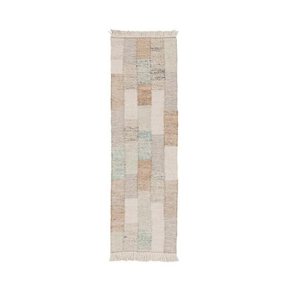 Villa by Classic Home - Ritsa 2.6x8 Handwoven Jute Blend Fabric Multi-Color Accent Rug Runner - Multi-Color  - 30091873 veiw 1