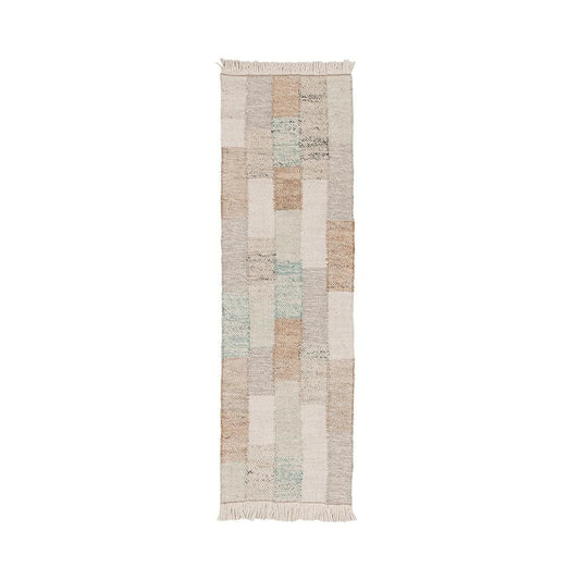 Villa by Classic Home - Ritsa 2.6x8 Handwoven Jute Blend Fabric Multi-Color Accent Rug Runner - Multi-Color  - 30091873 veiw 1