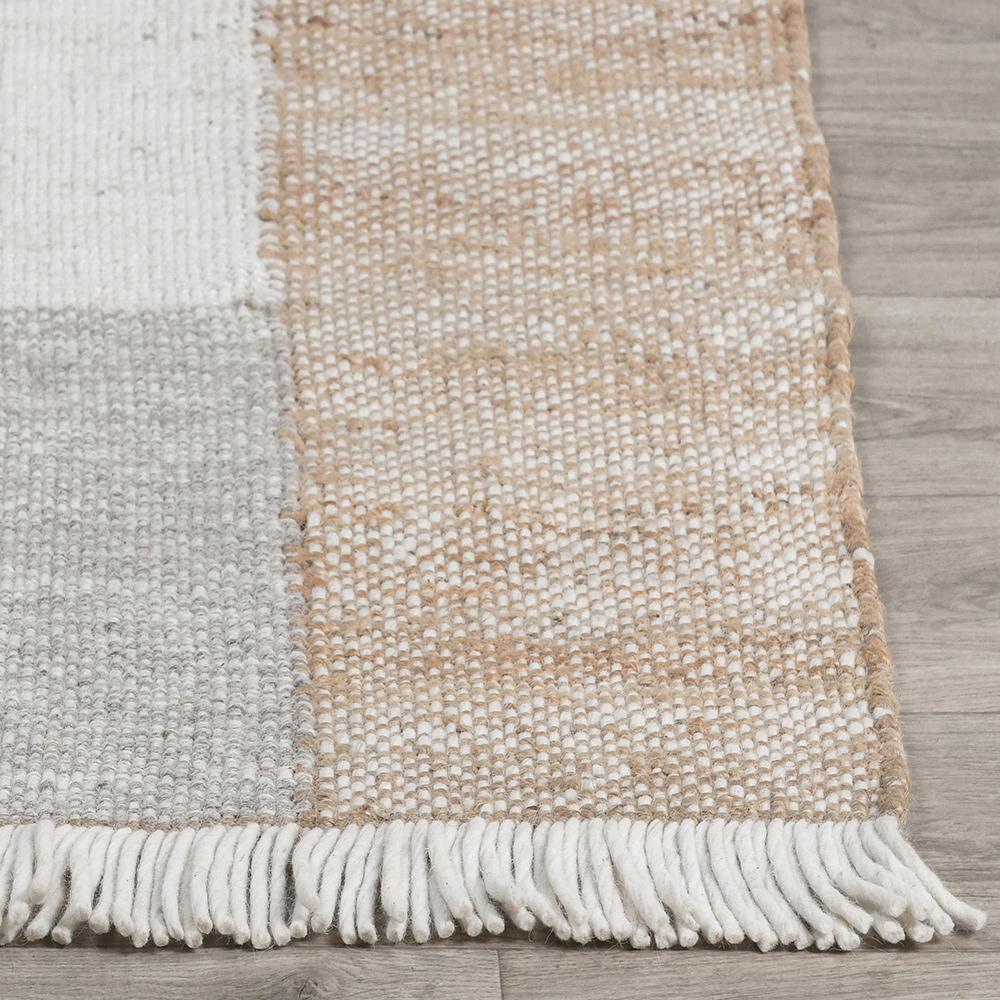 Villa by Classic Home - Ritsa 5x8 Handwoven Jute Blend Fabric Multi-Color Area Accent Rug - Multi-Color  - 30091874 veiw 3