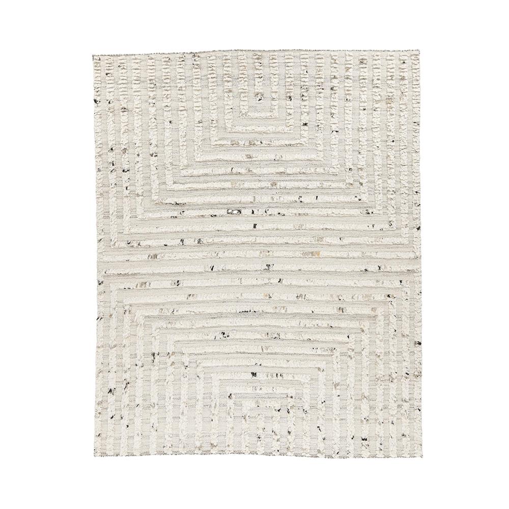 Villa by Classic Home - Tahoe 9x12 Handwoven Wool Blend Accent Area Rug in Ivory - 30091896 veiw 1