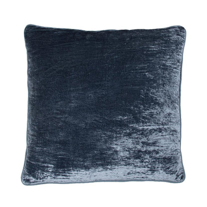 Villa by Classic Home - Lexington 22x22 Linen Fabric Thorw Pillow - Denim Blue - V310029 veiw 1