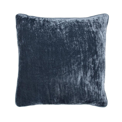 Villa by Classic Home - Lexington 22x22 Linen Fabric Thorw Pillow - Denim Blue - V310029 veiw 2
