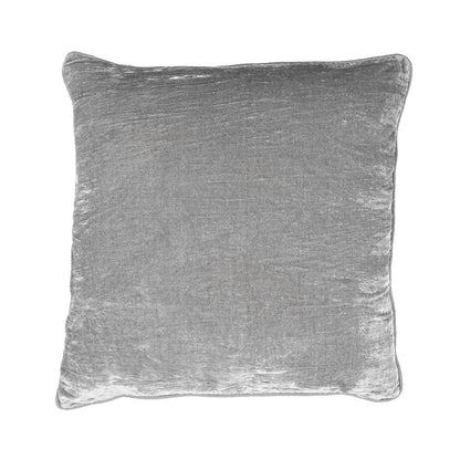 Villa by Classic Home - Lexington 22x22 Silk Blend Fabric Thorw Pillow - Gray - V310026 veiw 1
