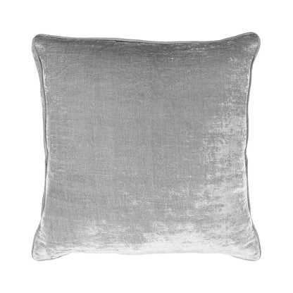 Villa by Classic Home - Lexington 22x22 Silk Blend Fabric Thorw Pillow - Gray - V310026 veiw 2