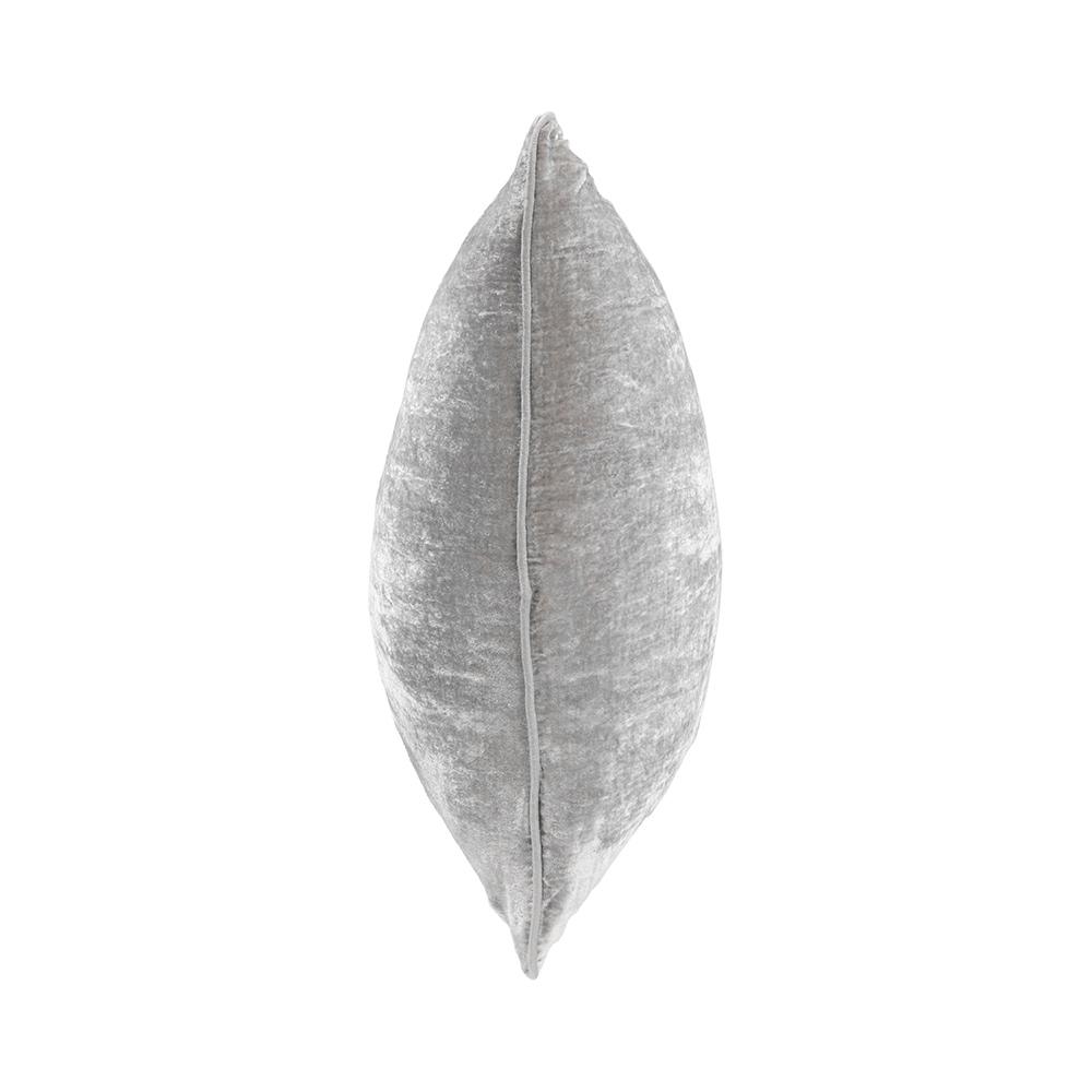 Villa by Classic Home - Lexington 22x22 Silk Blend Fabric Thorw Pillow - Gray - V310026 veiw 3