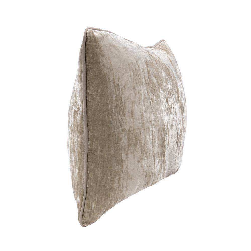 Villa by Classic Home - Lexington 22x22 Silk Blend Fabric Thorw Pillow - Natural - V310025 veiw 4