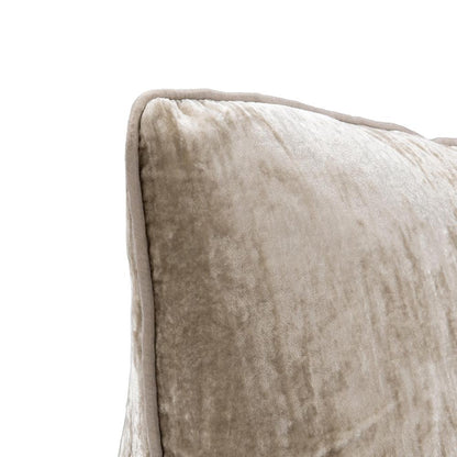 Villa by Classic Home - Lexington 22x22 Silk Blend Fabric Thorw Pillow - Natural - V310025 veiw 5